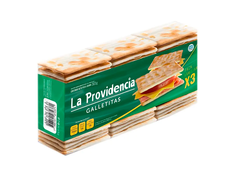 GALLETAS LA PROVIDENCIA PACK X 3 UN