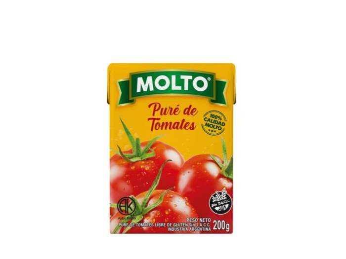 PURE DE TOMATE MOLTO X 200 GR