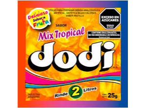 JUGO DODI MIX TROPICAL BLISTER X 15 UN