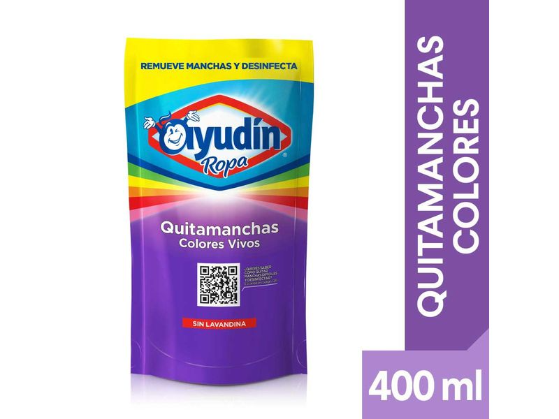 QUITAMANCHAS AYUDIN ROPA COLOR X 400 ML