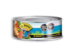 ATUN EL DIQUE AL NATURAL X 170 GR
