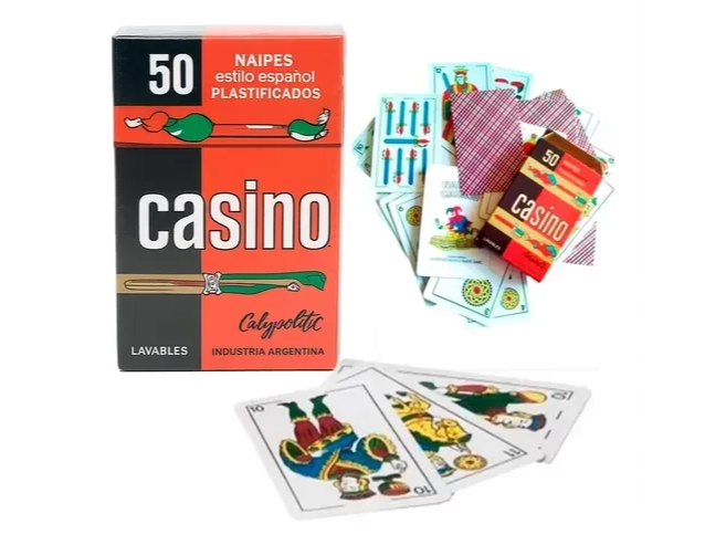 NAIPES CASINO X 50 CARTAS