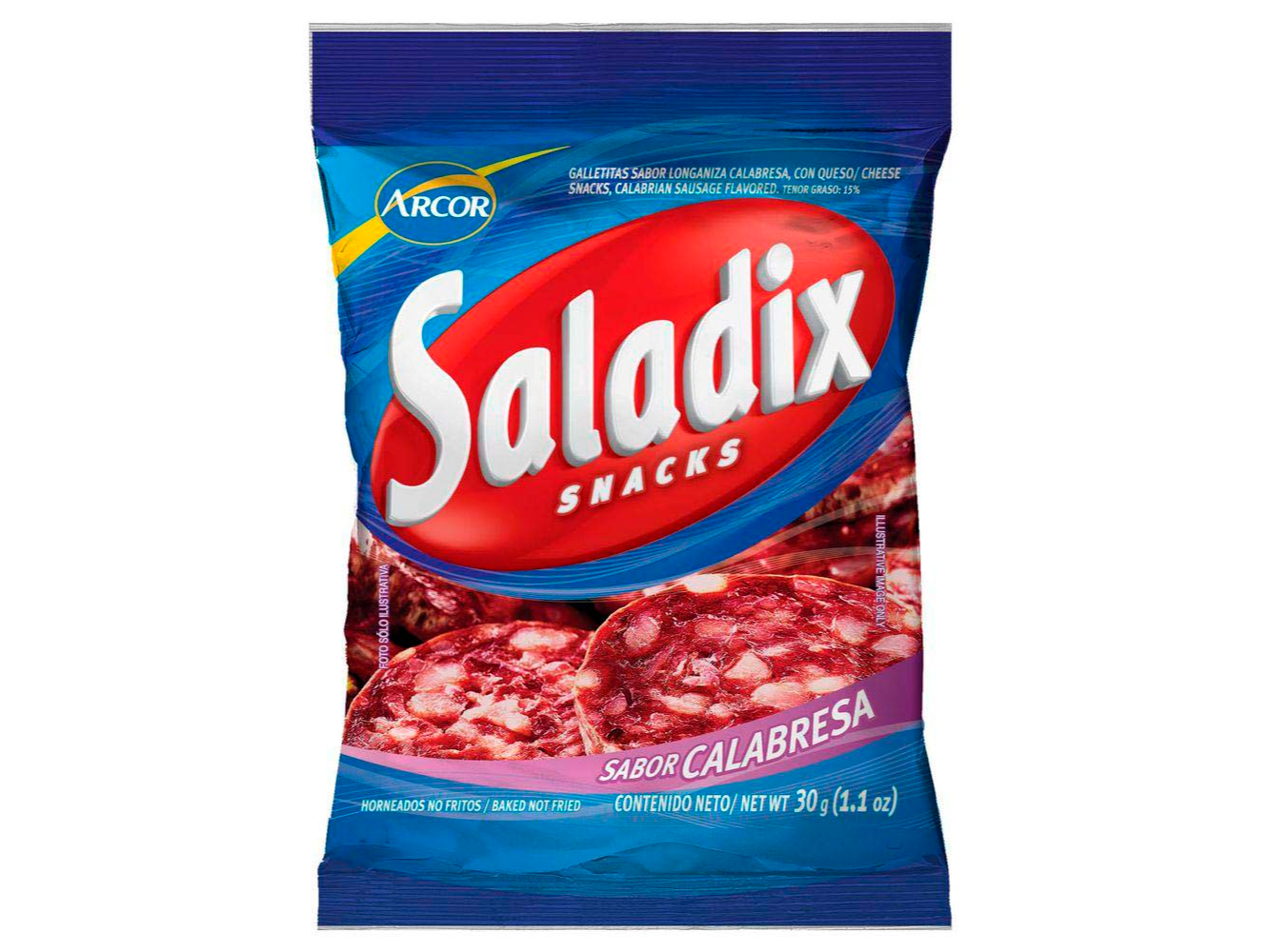 SALADIX CALABRESA TIRA 6 UN X 30 GR