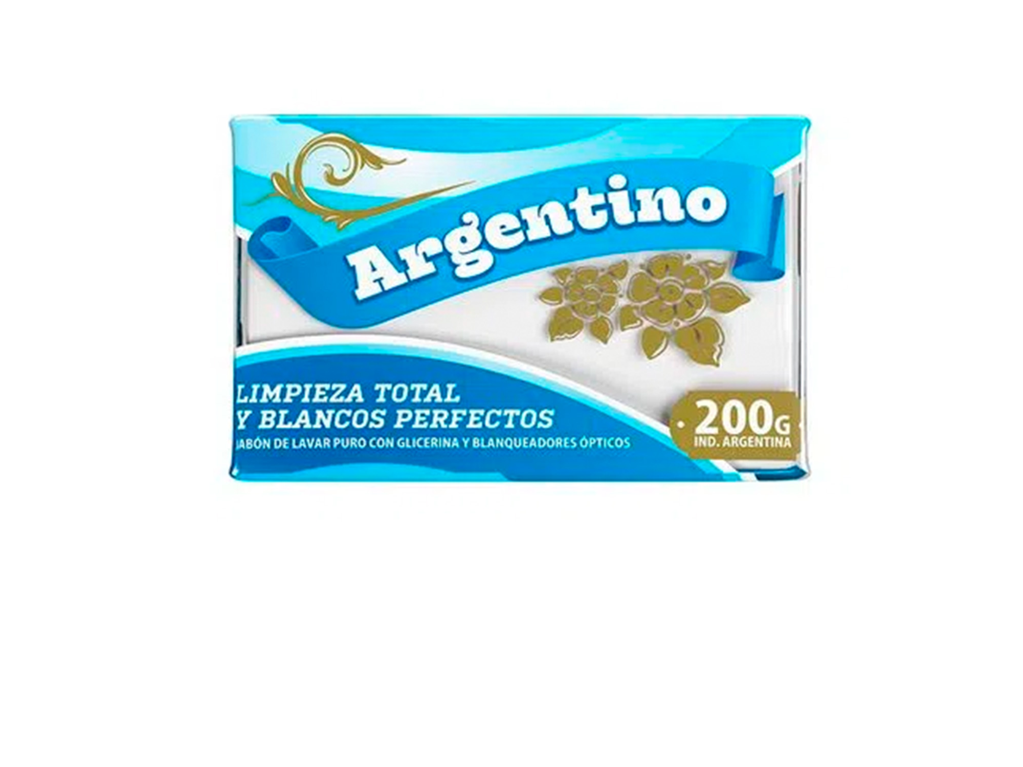 JABON EN PAN BLANCO ARGENTINO X 200 GR