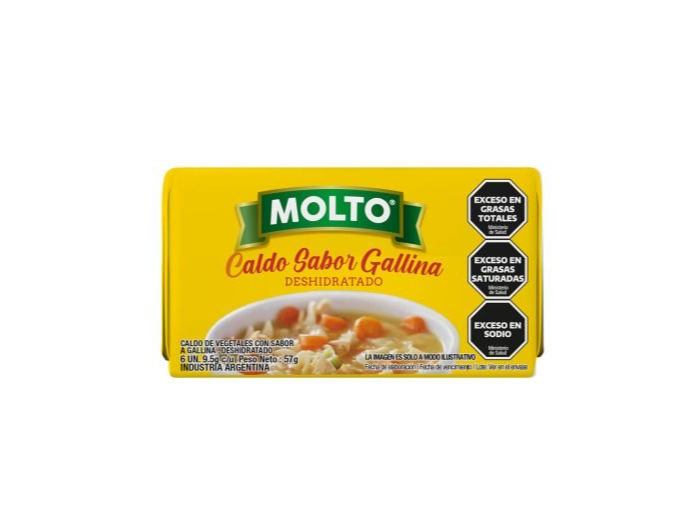 CALDO MOLTO GALLINA X 6 UN
