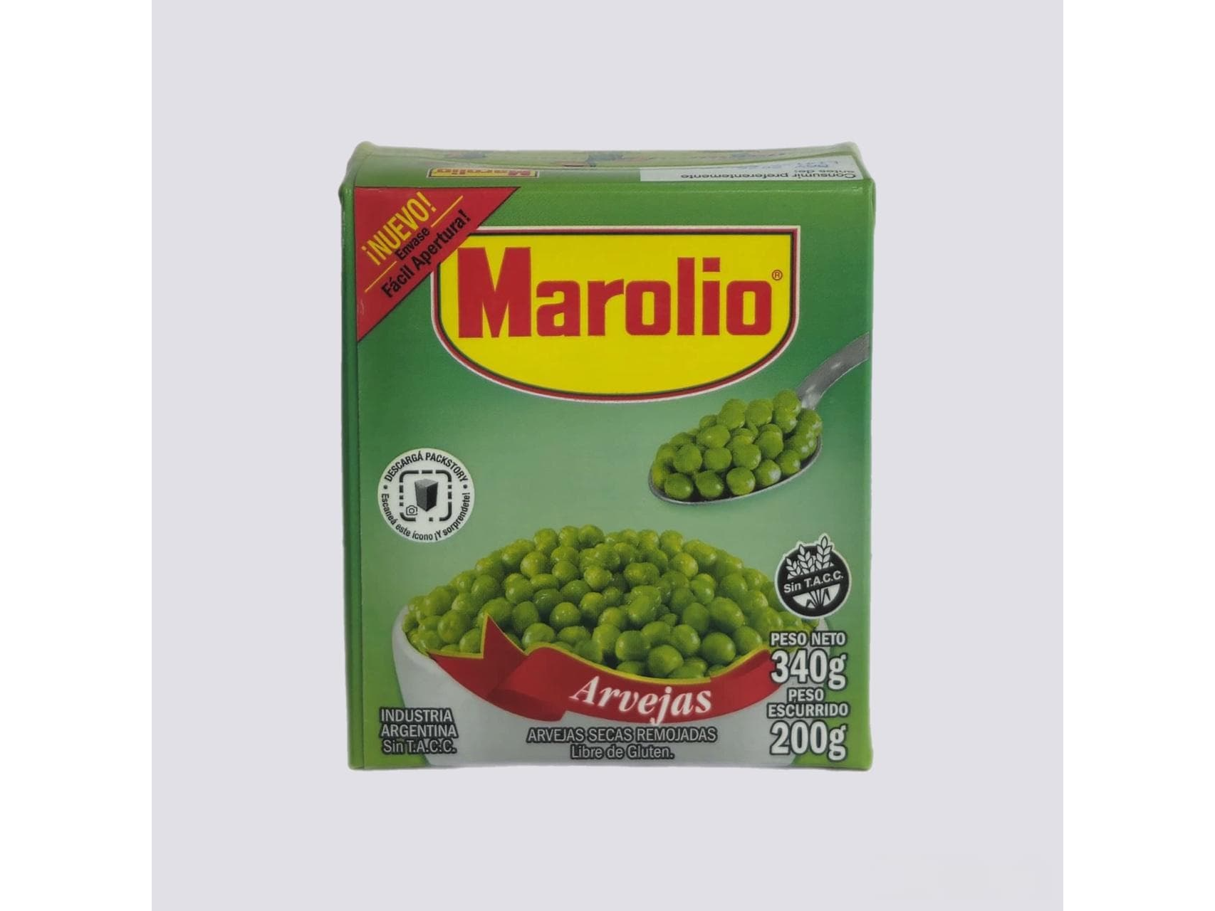 ARVEJAS MAROLIO TETRA X 340 GR