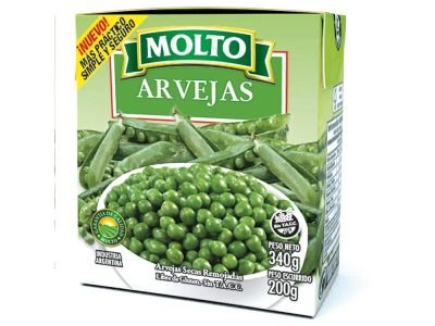 ARVEJAS MOLTO X 340 GR