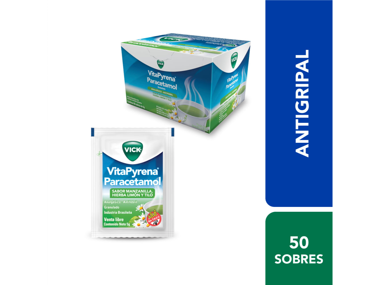 VICK VITA PYRENA PARACETAMOL CALIENTE