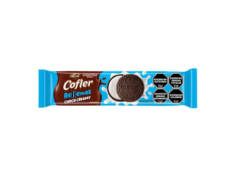 GALLETAS COFLER CHOCO CREAMY X 85 GR