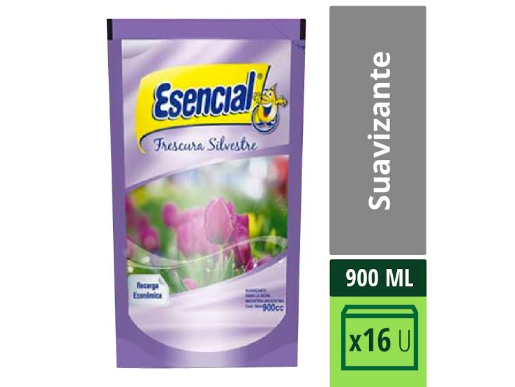 SUAVIZANTE ESENCIAL FRESCURA SILVESTREX 900 ML