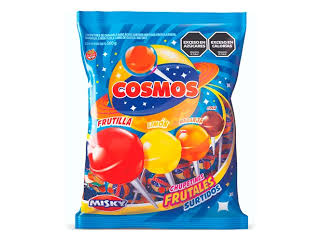 CHUPETIN COSMO FRUTAL BOLSA X 40 UN