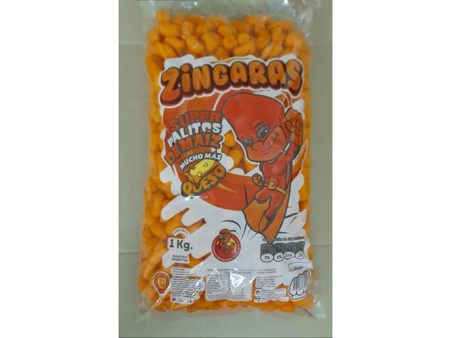 CHIZITOS CHEDAR ZINGARA X KG