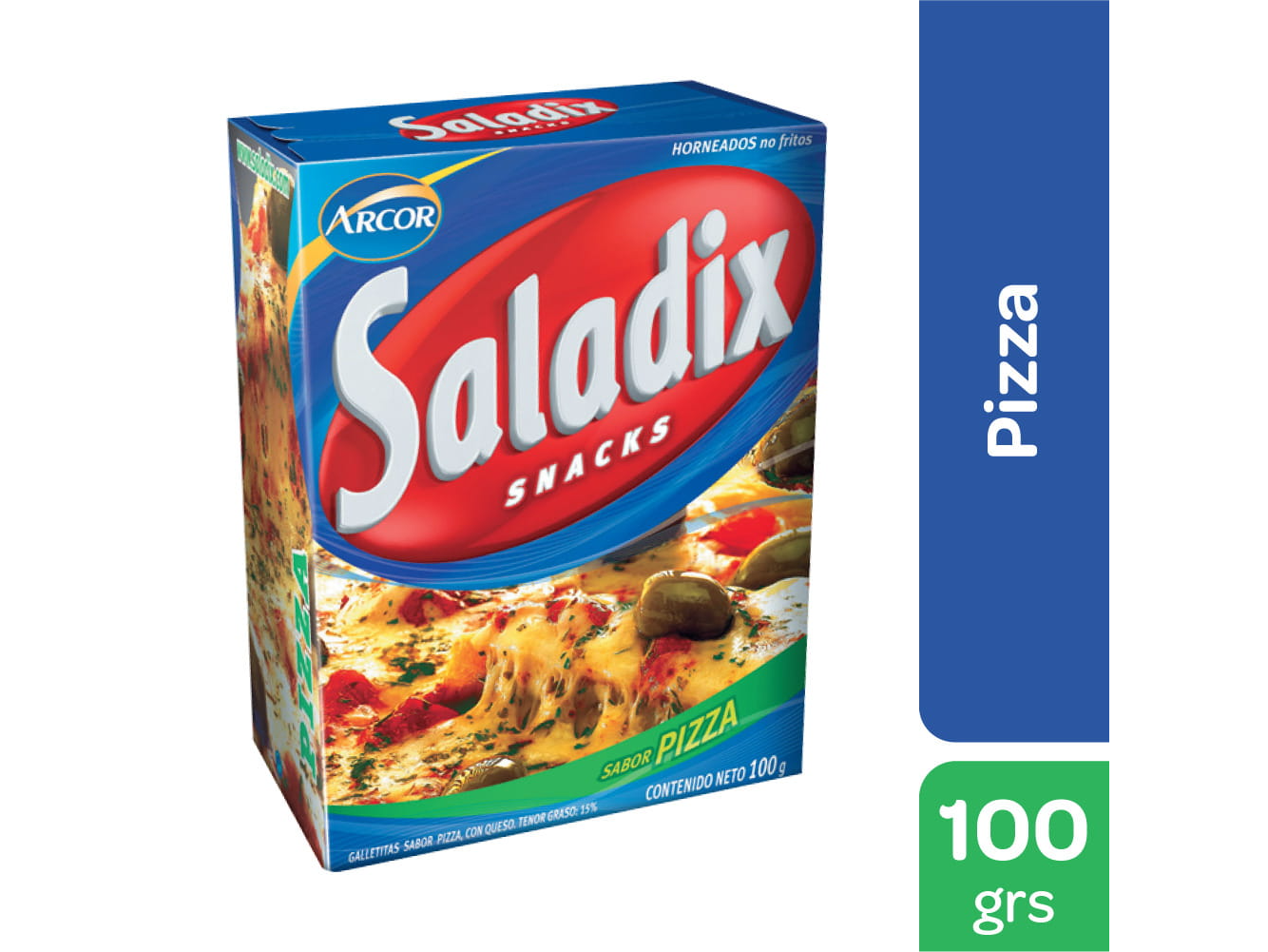 SALADIX PIZZA BOX 6 UN X 100 GR
