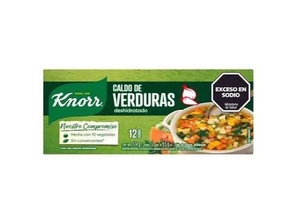 CALDOS KNORR VERDURA X 12 UN