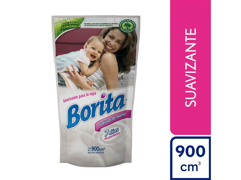 SUAVIZANTE BORITA CARICIA DE MAMA X 900 ML