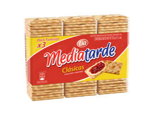 GALLETAS MEDIA TARDE PACK X 3 UN