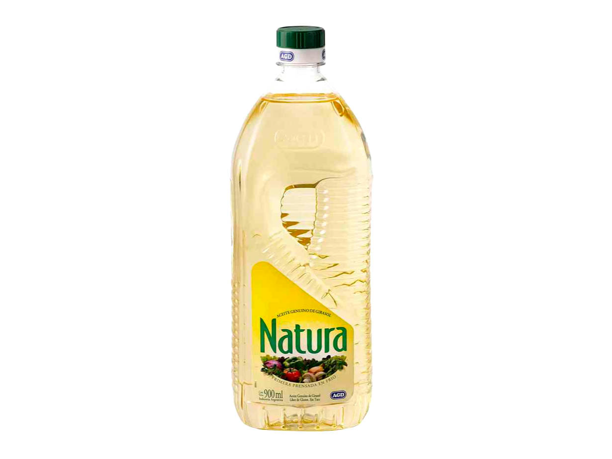 ACEITE DE GIRASOL NATURA X 900 ML