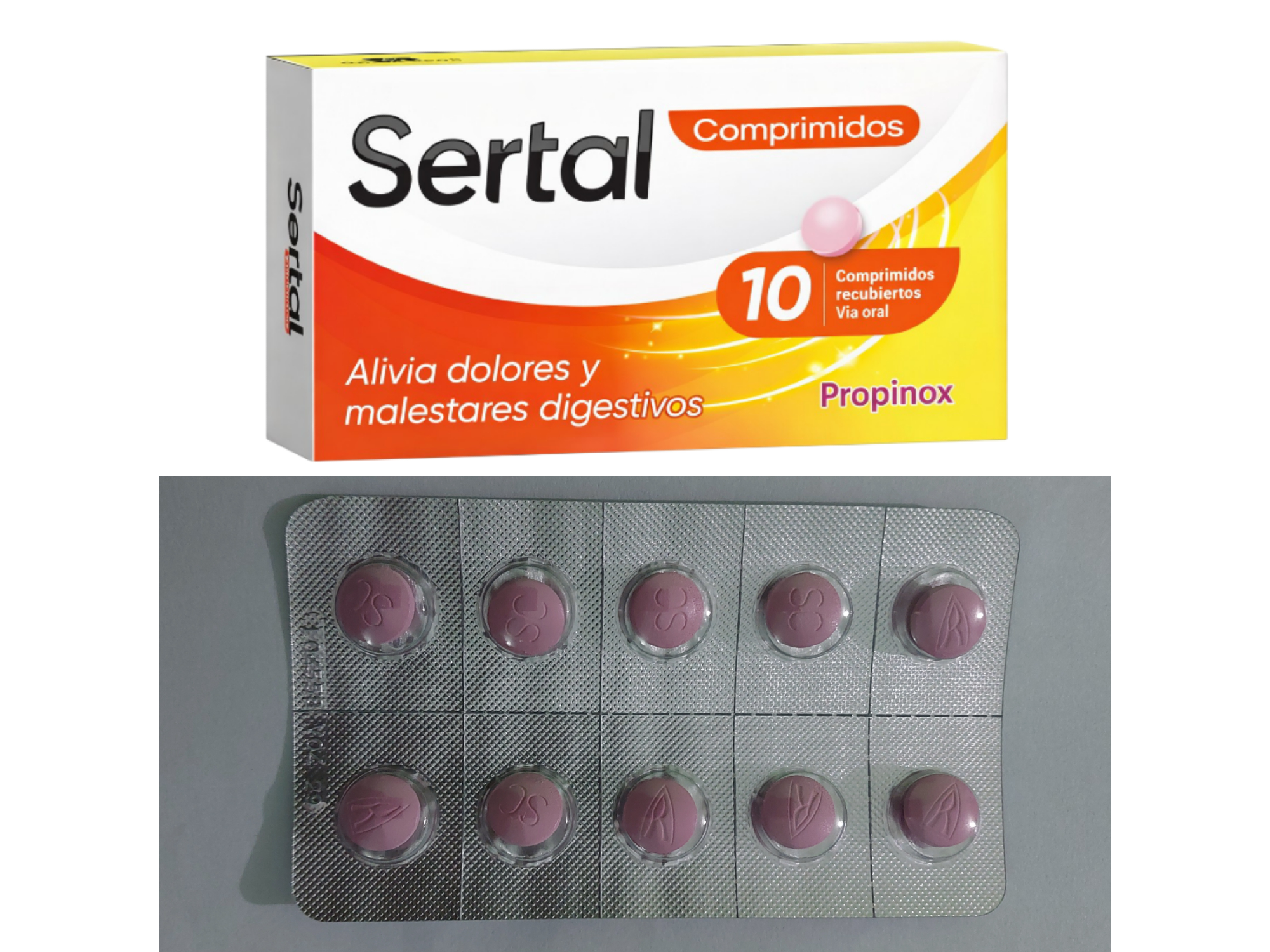 SERTAL COMPUESTO COMPRIMIDOS ANTIESPAMODICO