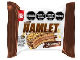 ALFAJOR HAMLET MOUSSE C/MANI X 34,5 GR
