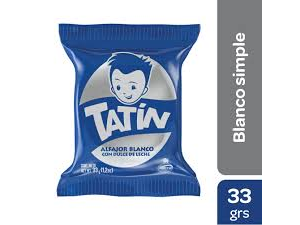 ALFAJOR TATIN SIMPLE BLANCO X 33 GR