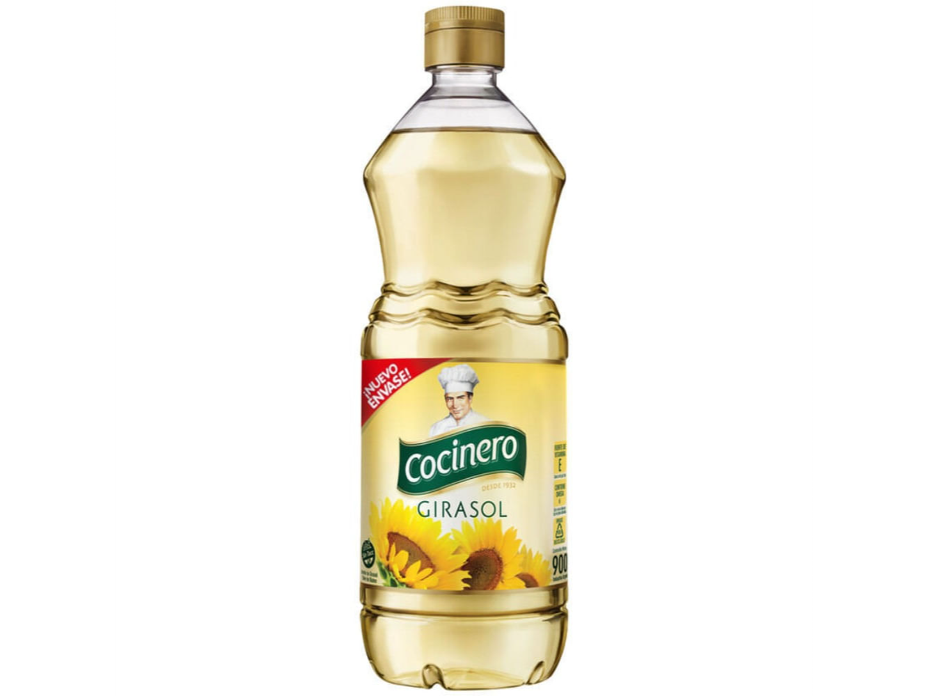 ACEITE DE GIRASOL COCINERO X 900 ML