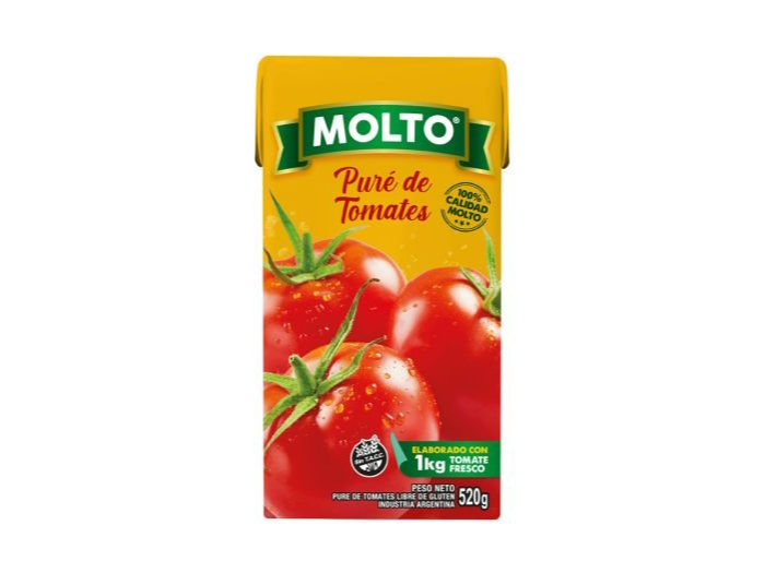 PURE DE TOMATE MOLTO X 520 GR