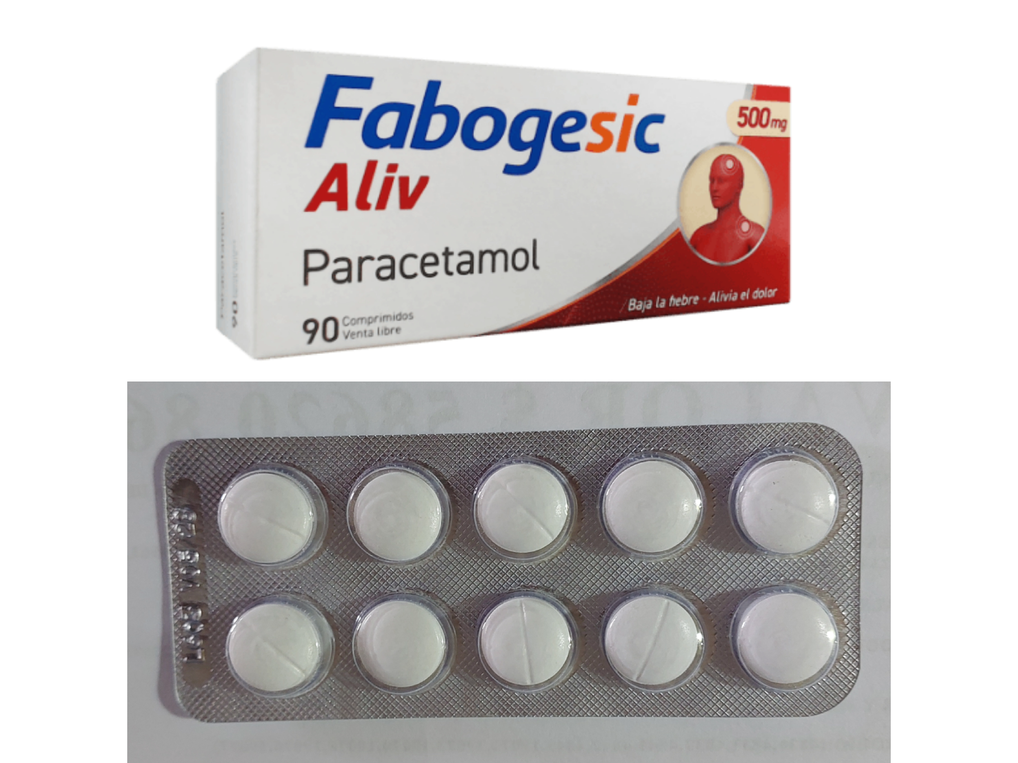 PARACETAMOL FABOGESIC 500 MG