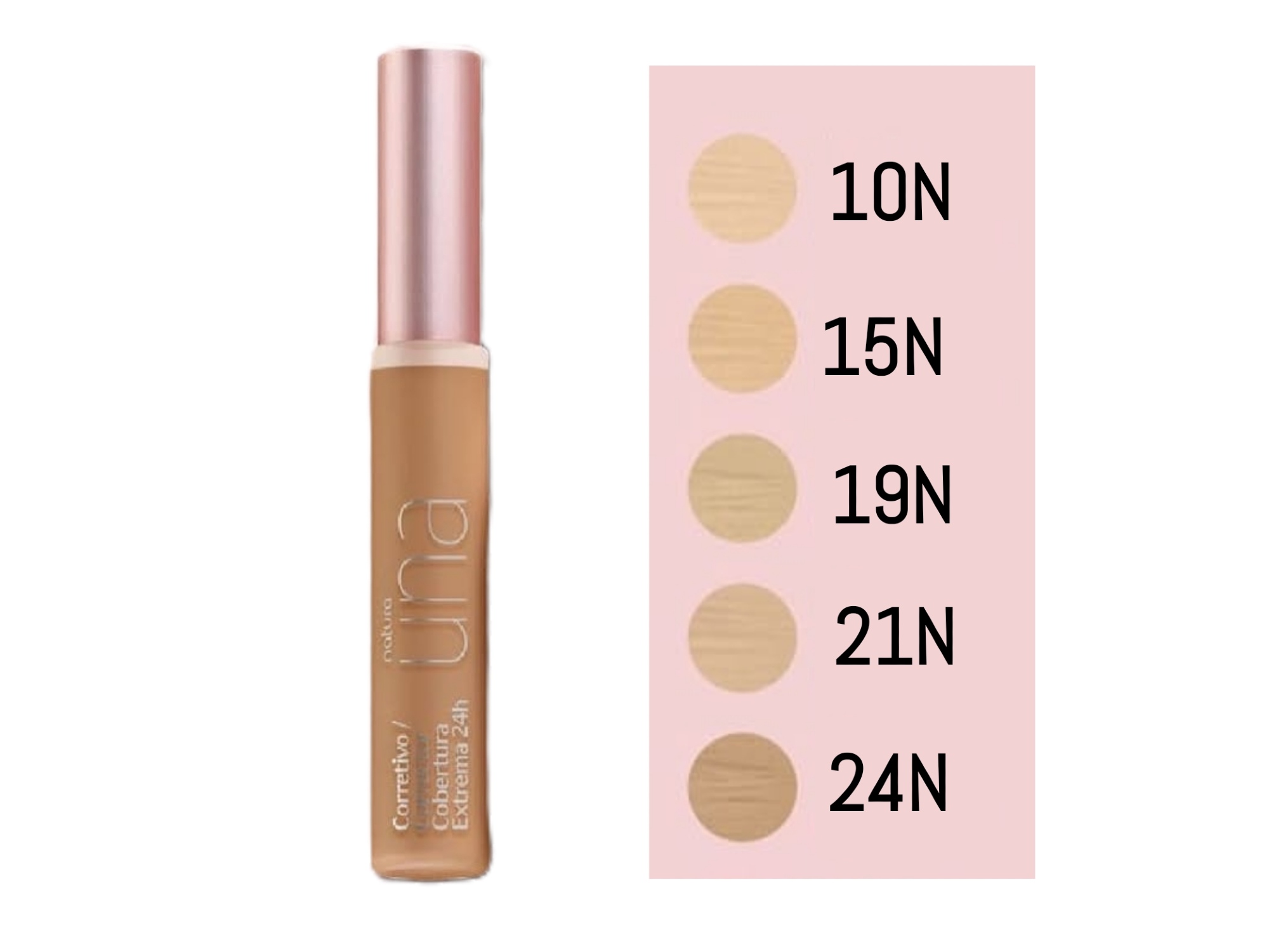 CORRECTOR DE OJERAS 8 ml - Linea UNA
