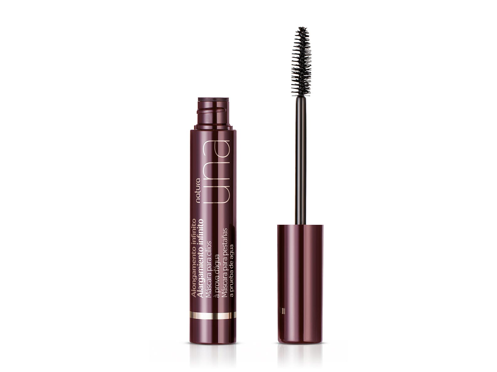 MASCARA ALARGAMIENTO INFINITO - a prueba de agua- Linea UNA