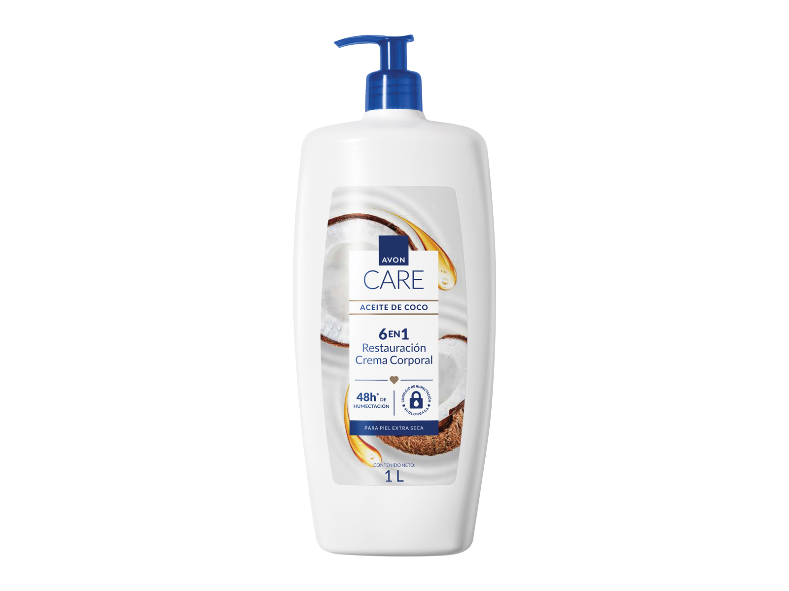 CREMA CORPORAL - ACEITE DE COCO- 1 Lt AVON