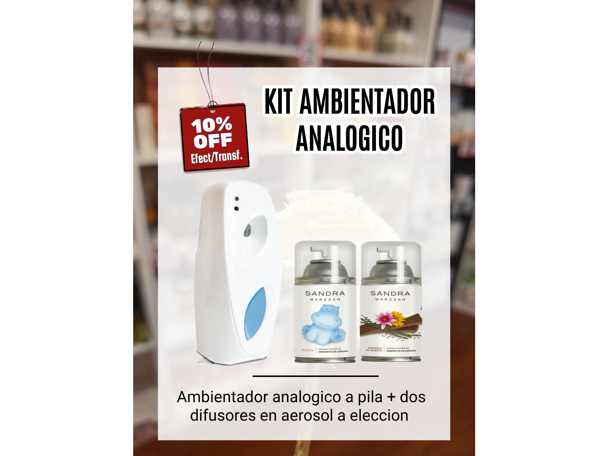 KIT AMBIENTADOR ANALOGICO