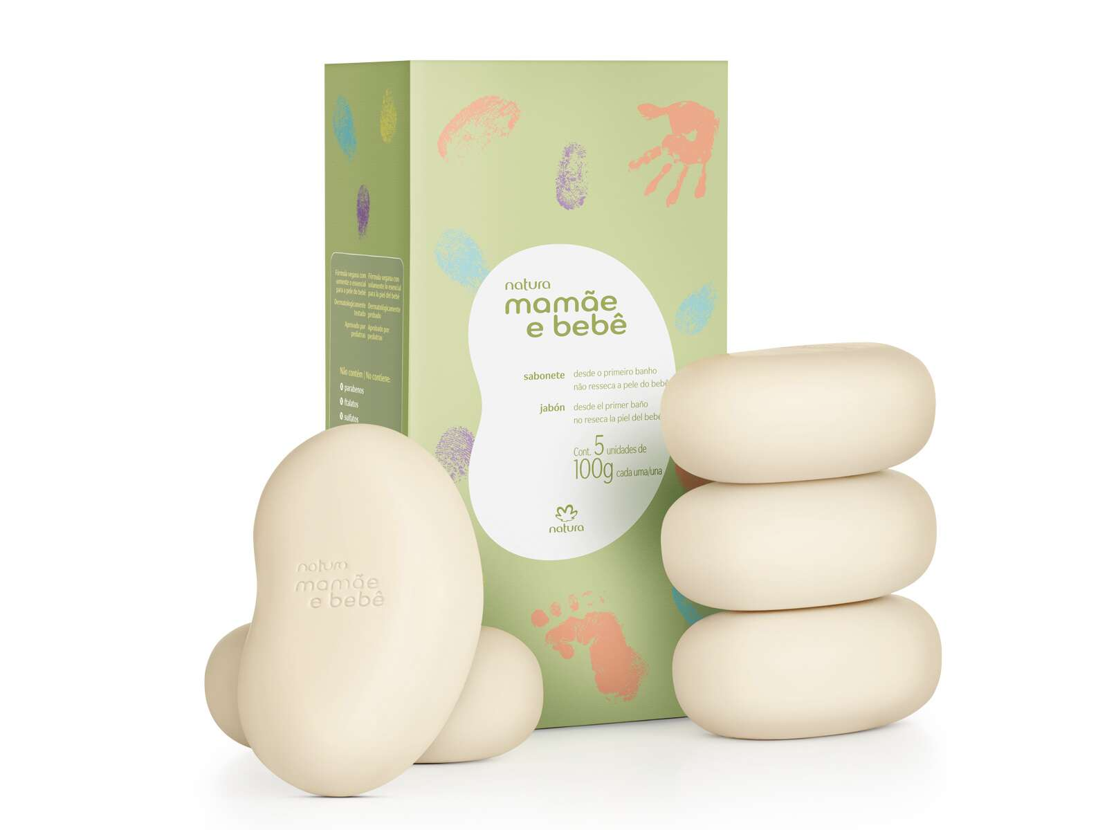 JABON EN BARRA PARA BEBÉ X 5U - Linea MMBB