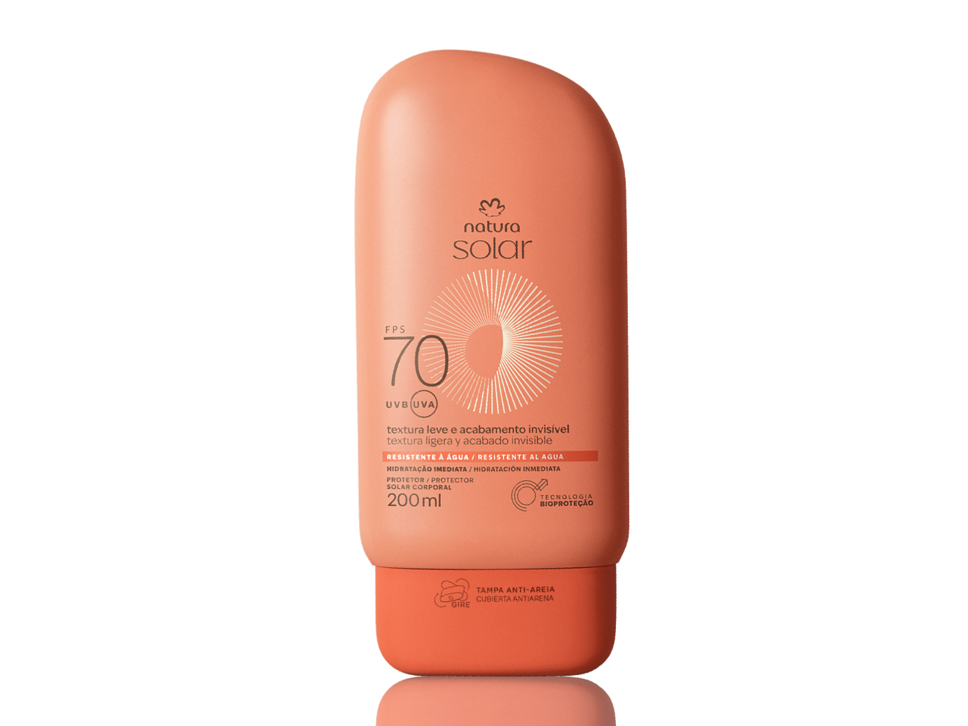 PROTECTOR SOLAR CORPORAL 200 ml (resistente al agua)