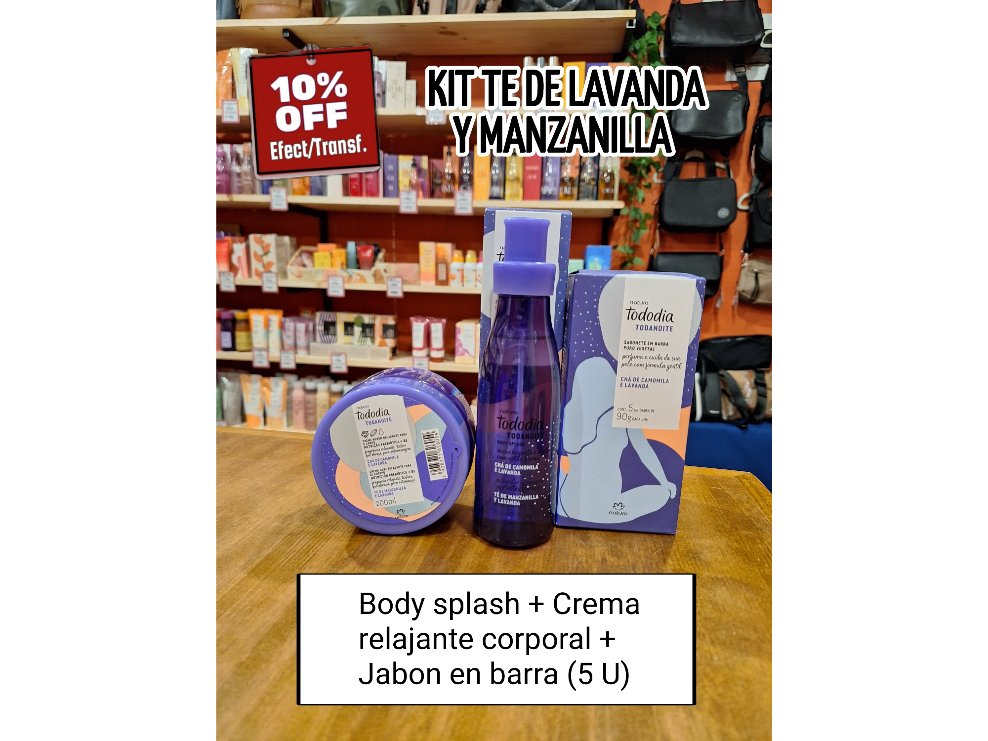 KIT TE DE MANZANILLA  Y LAVANDA