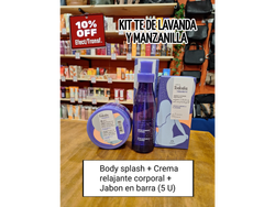 KIT TE DE MANZANILLA Y LAVANDA