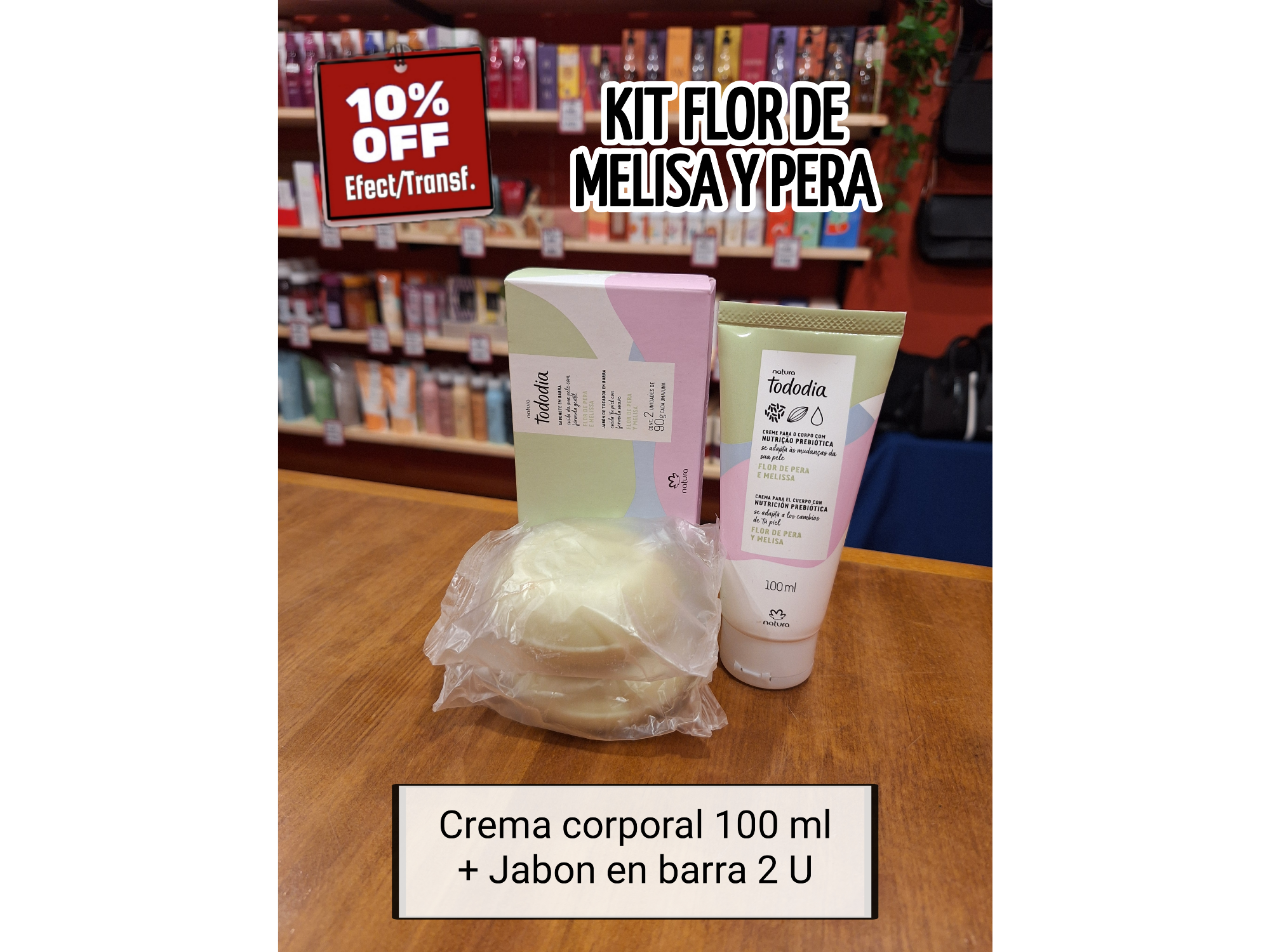 KIT FLOR DE MELISA  Y  PERA