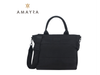 CARTERA PUFFER NEGRA AMAYRA