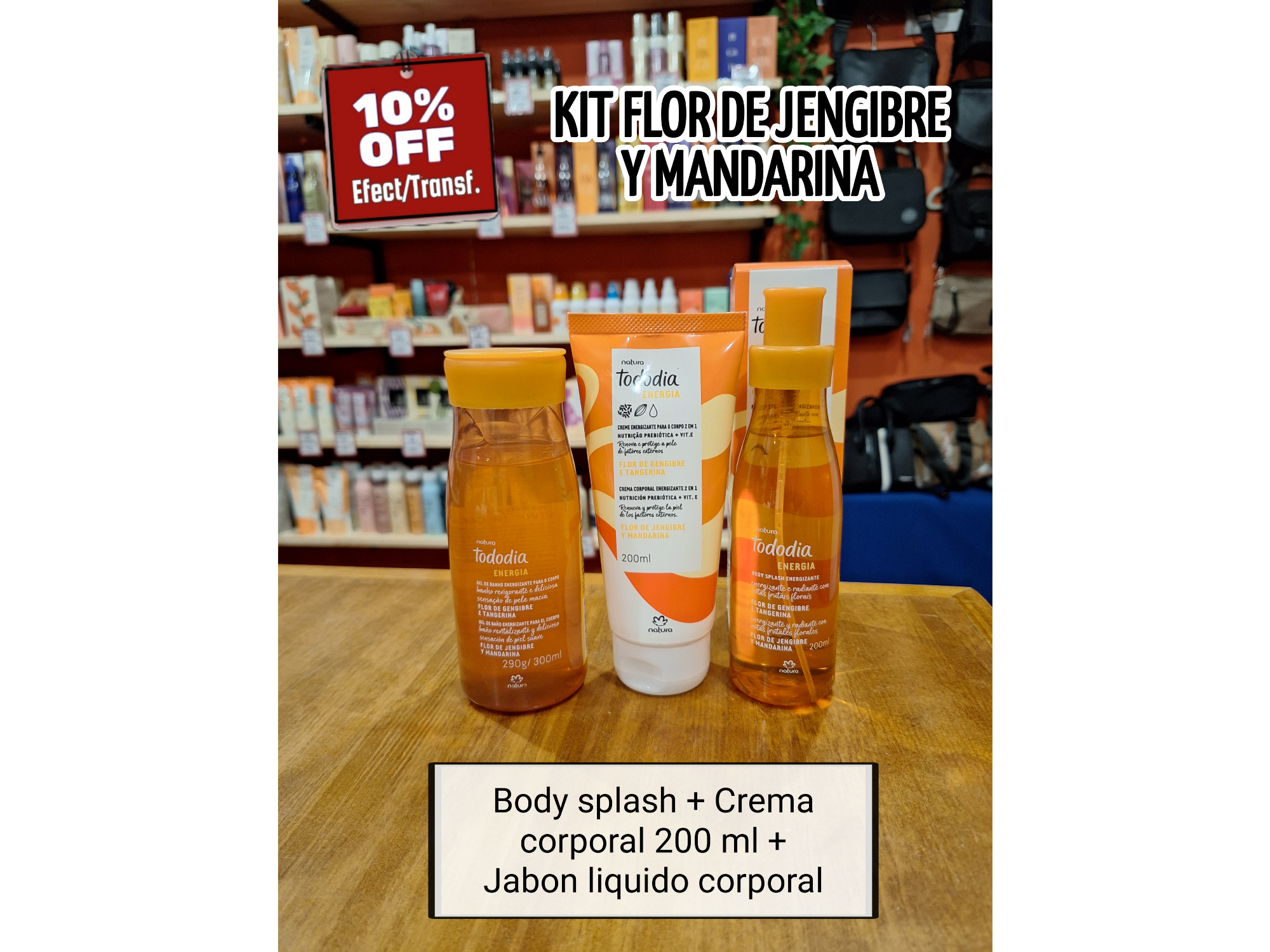 KIT JENGIBRE  Y MANDARINA