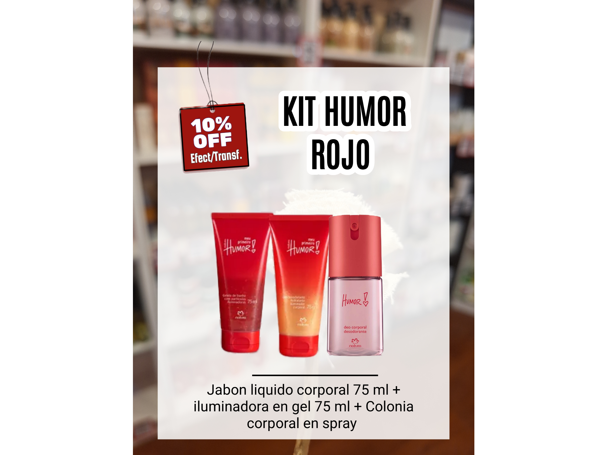 KIT HUMOR ROJO