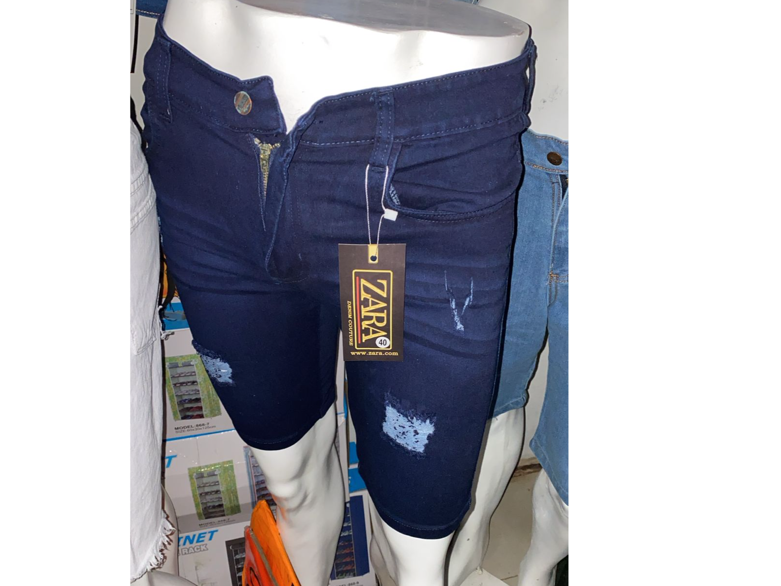 Bermudas Chupín Jeans