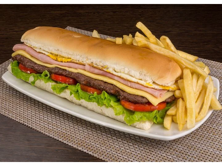 SANDWICH DE MILANESA de Gaucho Burger Catamarca