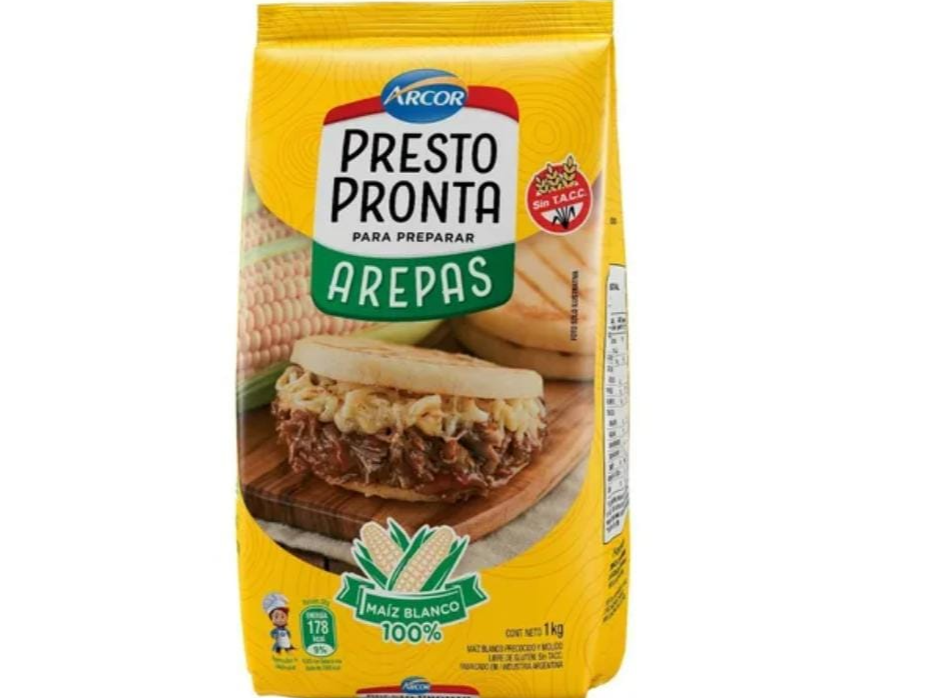 PREMEZCLA AREPAS PRESTO PRONTA