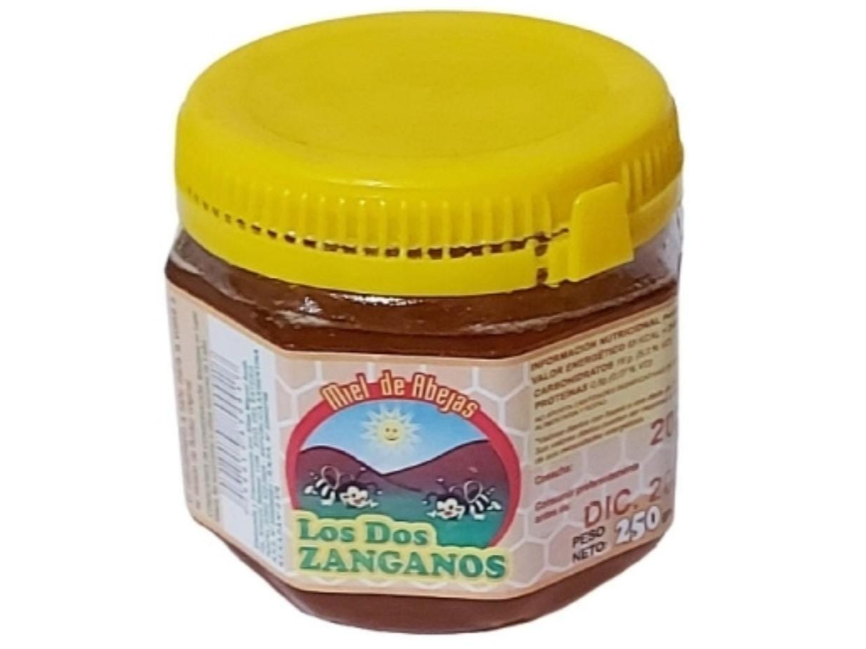 MIEL LOS DOS ZÁNGANOS 250 GR