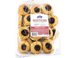 PEPAS RÚSTICAS INTEGRALES CON MEMBRILLO Y CHIA