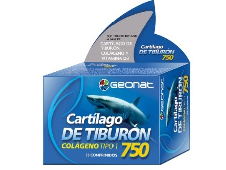 CARTILAGO DE TIBURÓN 30 COMPRIMIDOS GEONAT