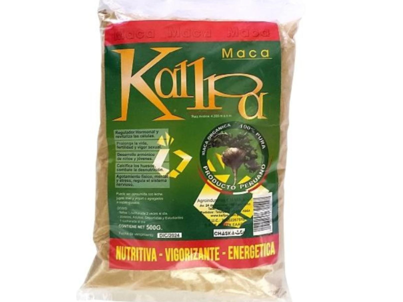 MACA BLANCA PERUANA KALLPA