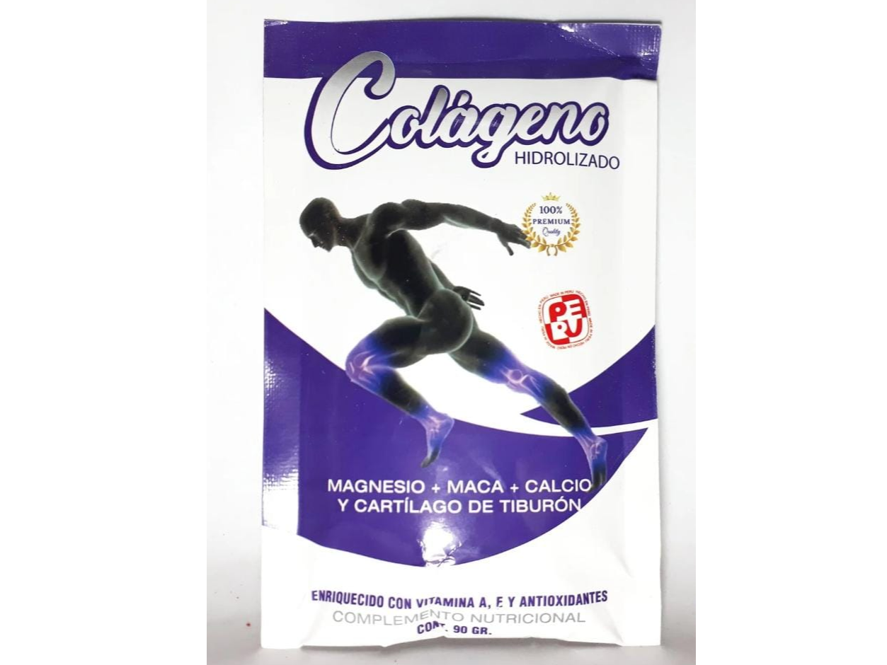COLÁGENO HIDROLIZADO+MACA+CALCIO+CARTILAGO DE TIBURÓN