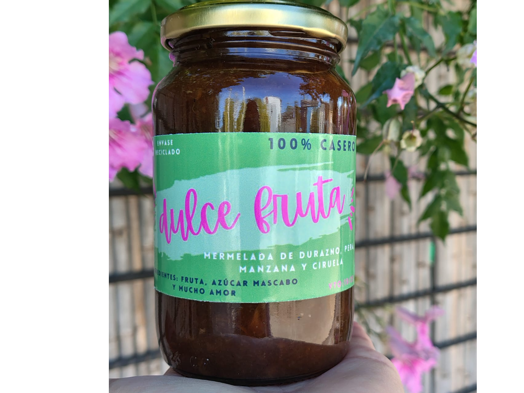 MERMELADA CASERA DULCE FRUTA MULTIFRUTAL