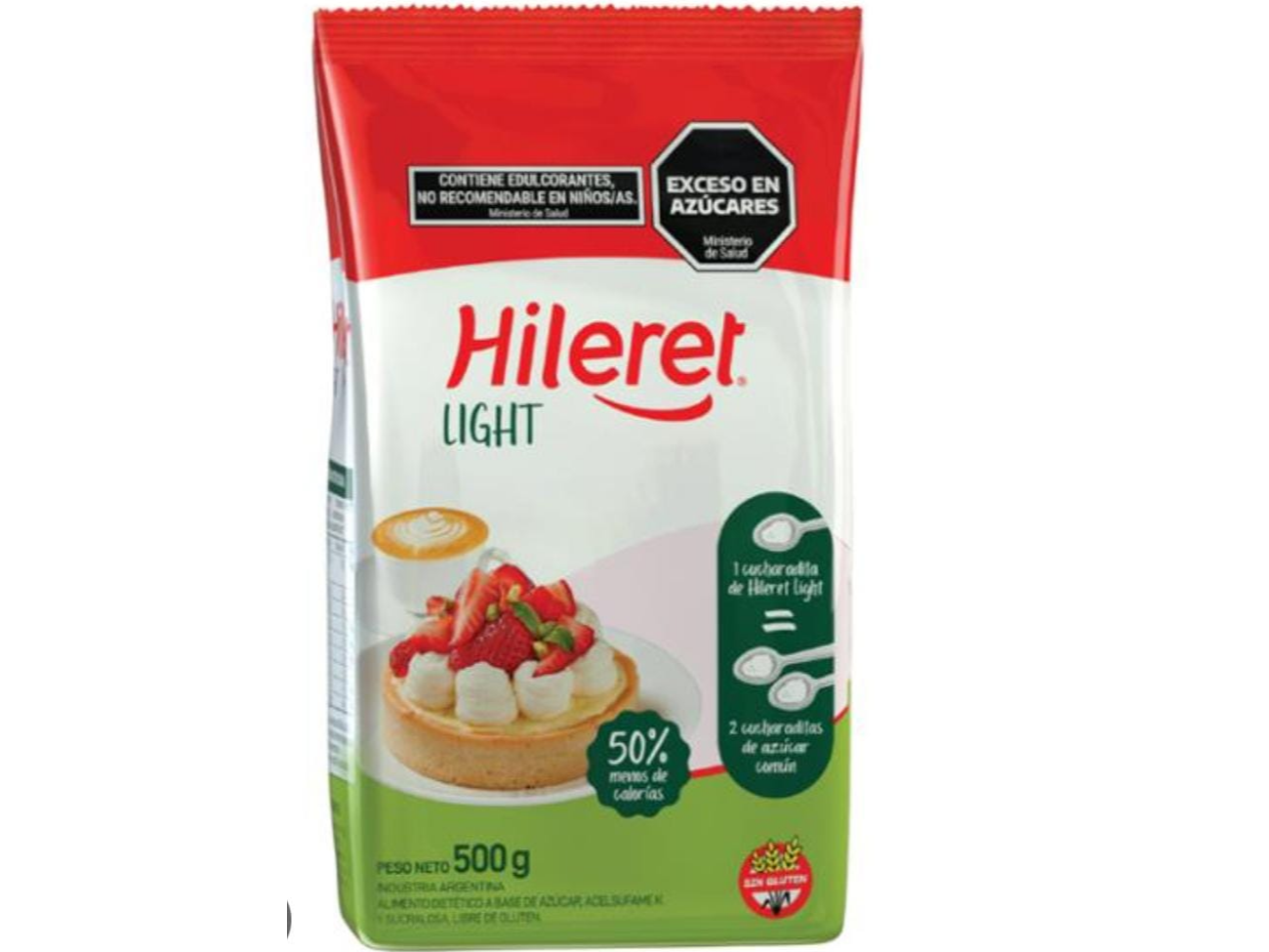 AZÚCAR REDUCIDA LICHT HILERET 500 GR