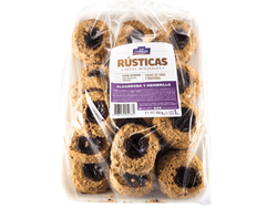 PEPAS RÚSTICAS INTEGRALES CON AVENA, ALGARROBA, MEMBRILLO Y CHÍA
